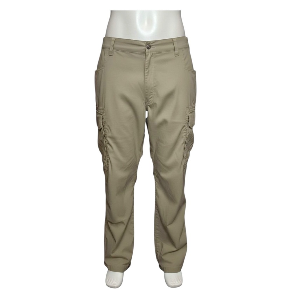 Duluth Trading Flex Dry On The Fly Pants Men 44x30 Relaxed Fit Cargo Lightweight